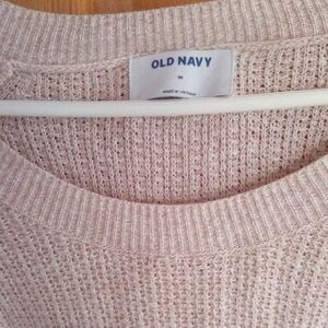 Old Navy Women's Blush Crew Neck Sweater